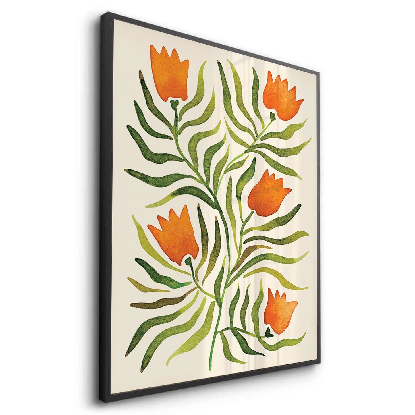 2Coral Tulip - Fine Art