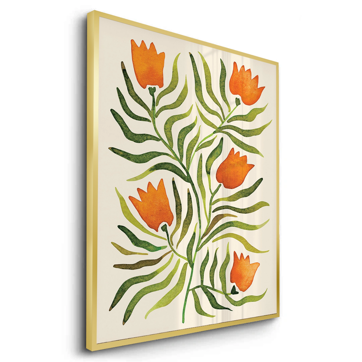 2Coral Tulip - Fine Art