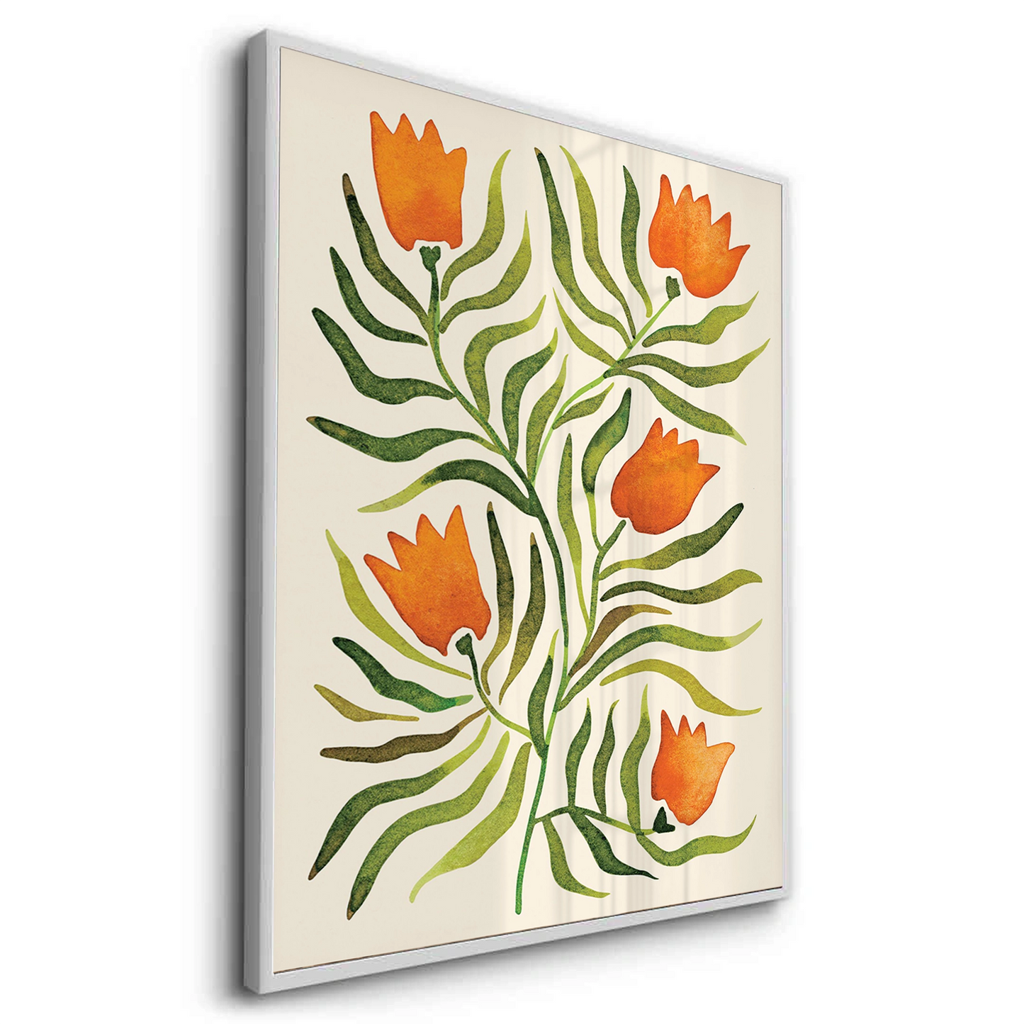2Coral Tulip - Fine Art