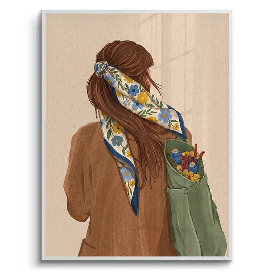 Cottagecore Girl - Fine Art