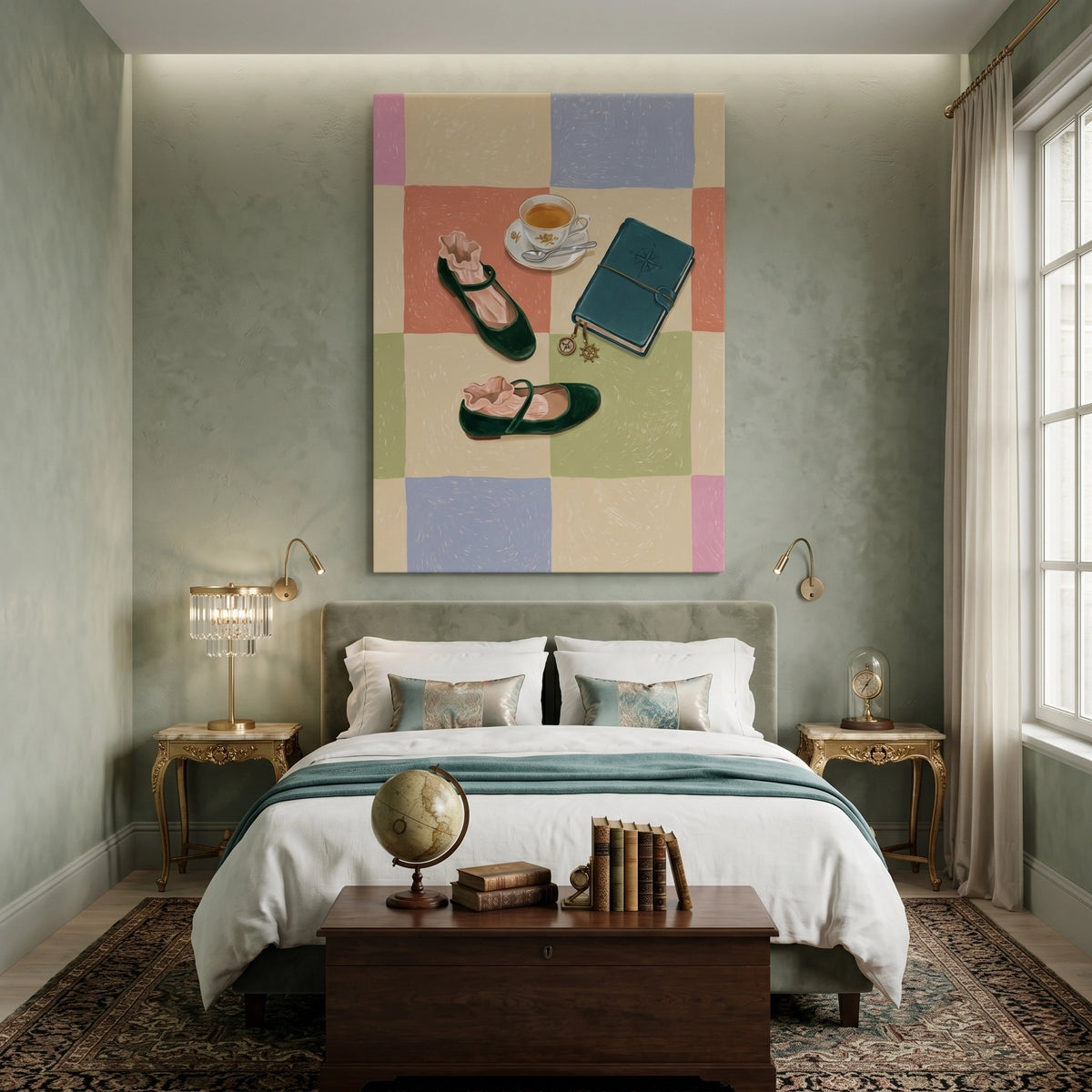 Cottagecore Tea Aesthetic - Canvas