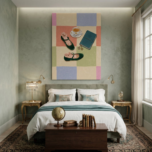 Cottagecore Tea Aesthetic - Canvas