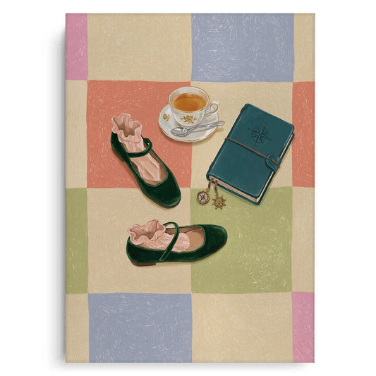 Cottagecore Tea Aesthetic - Canvas