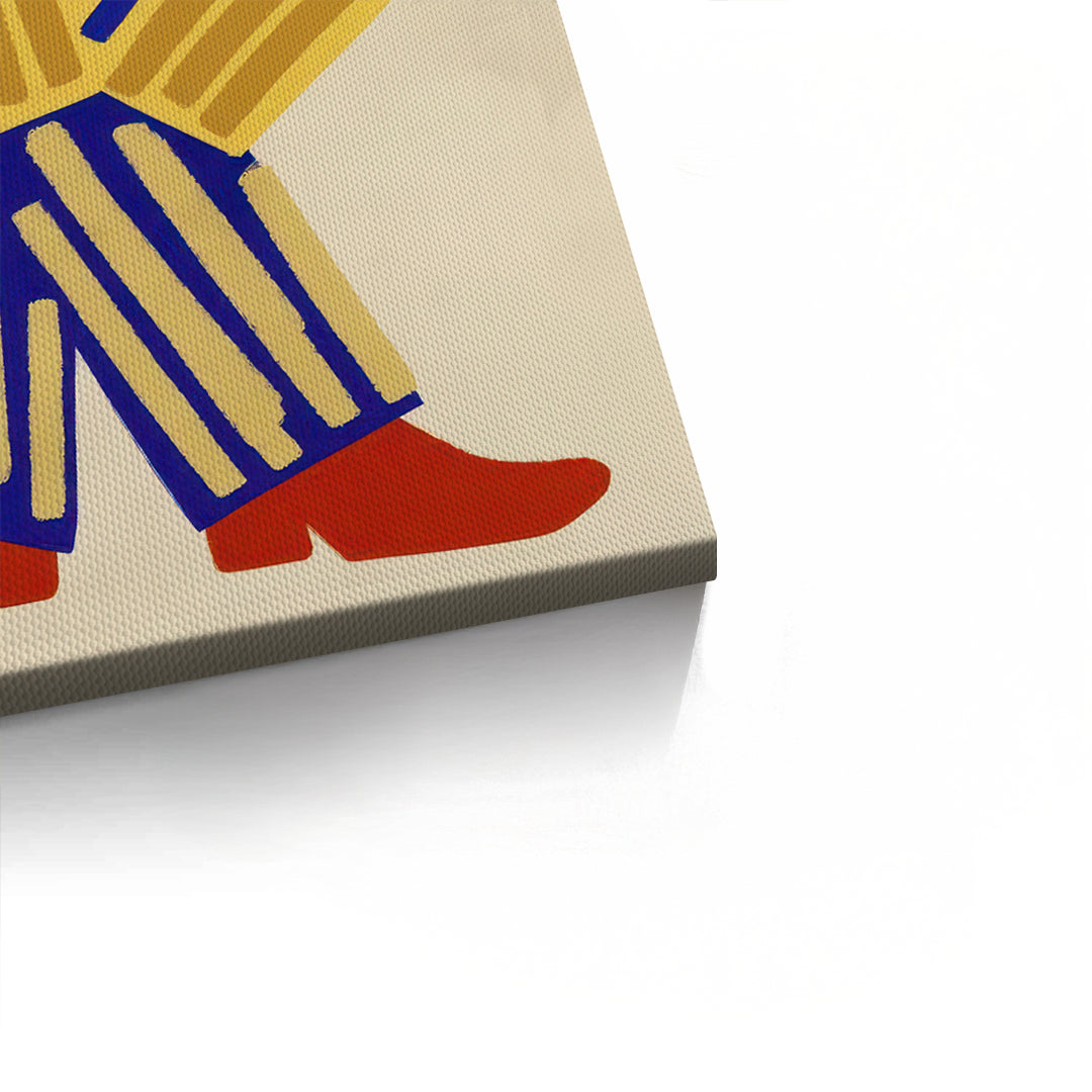 2Cowboy Hat Sloth - Canvas