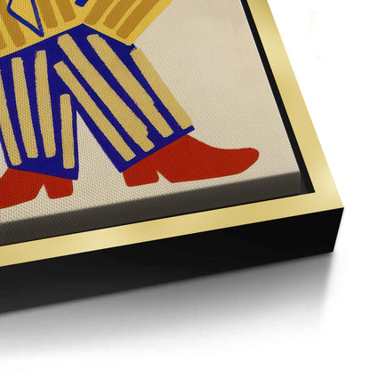 Cowboy Hat Sloth - Canvas