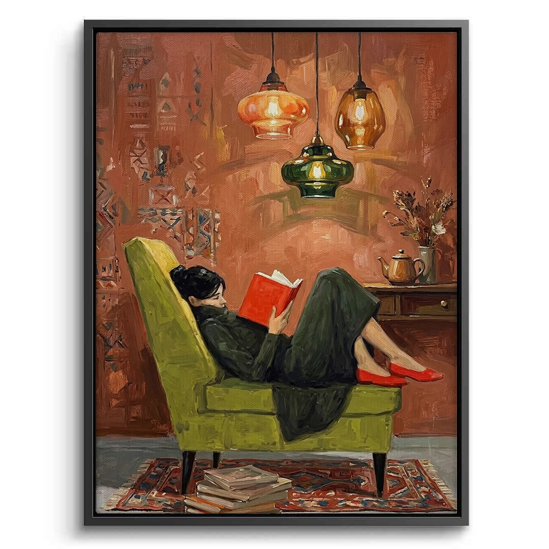 2Cozy Reading Nook - Canvas