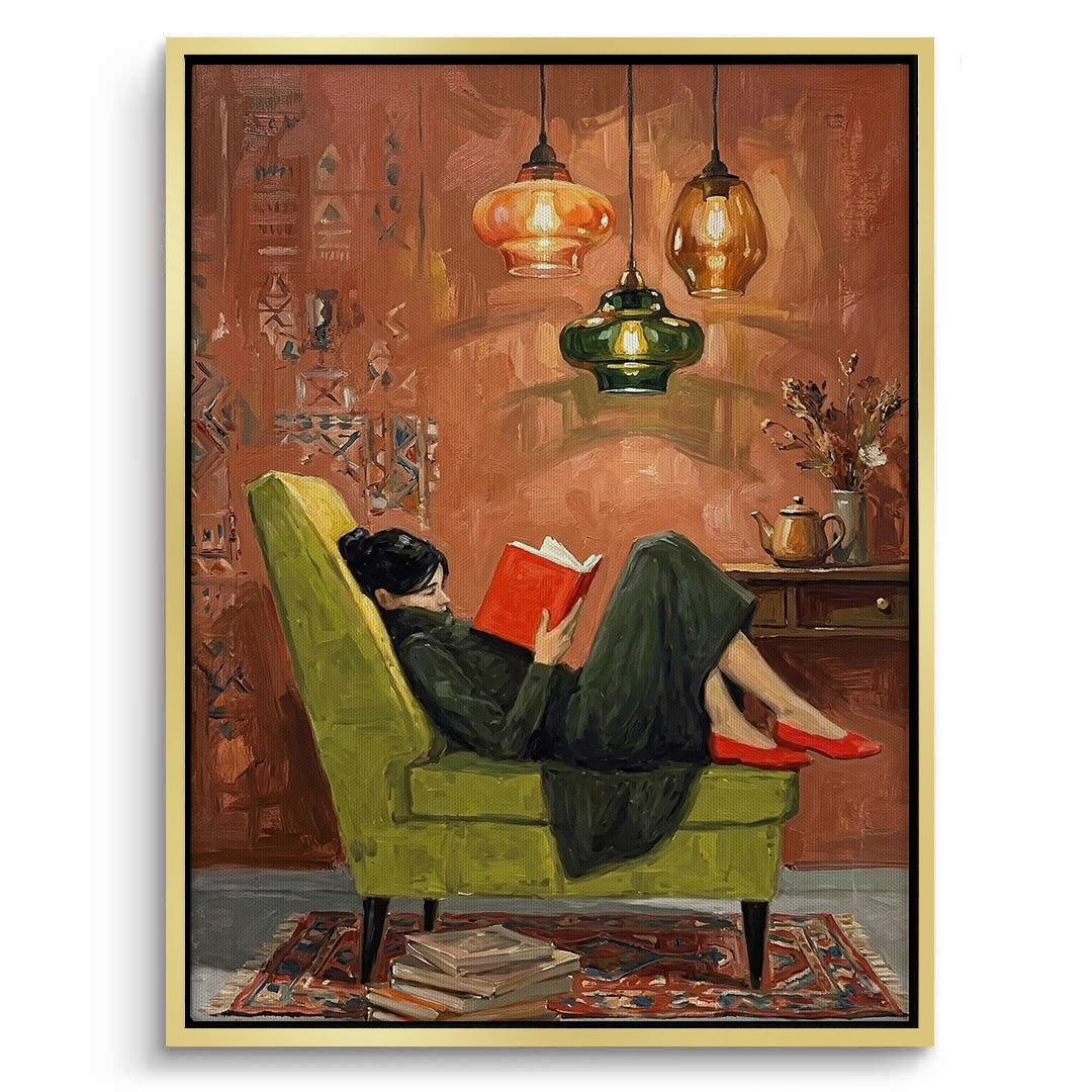 2Cozy Reading Nook - Canvas