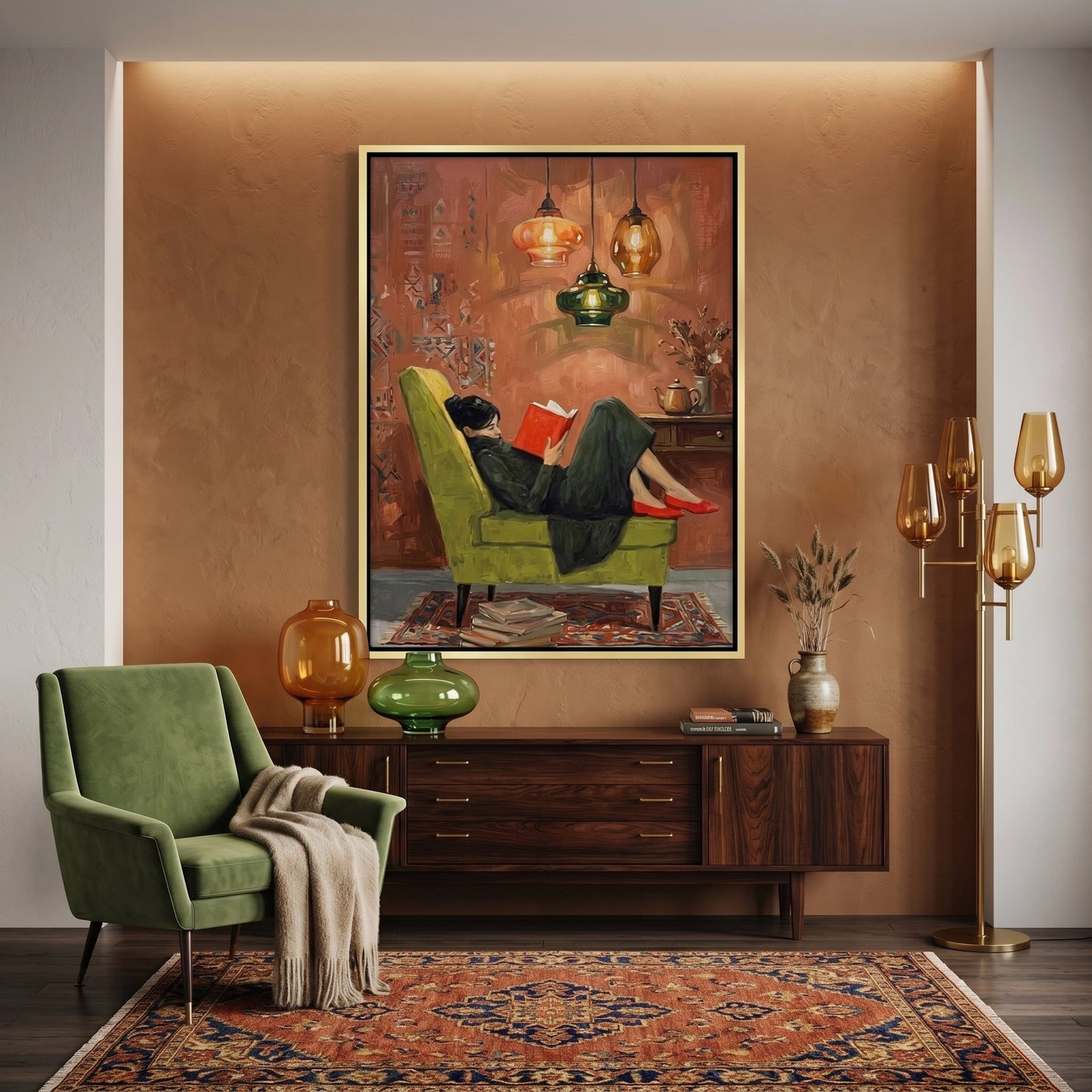 2Cozy Reading Nook - Canvas