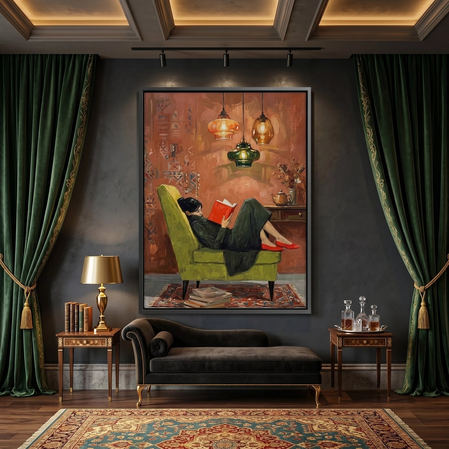 2Cozy Reading Nook - Canvas