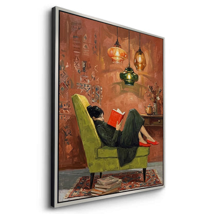 Cozy Reading Nook - Canvas