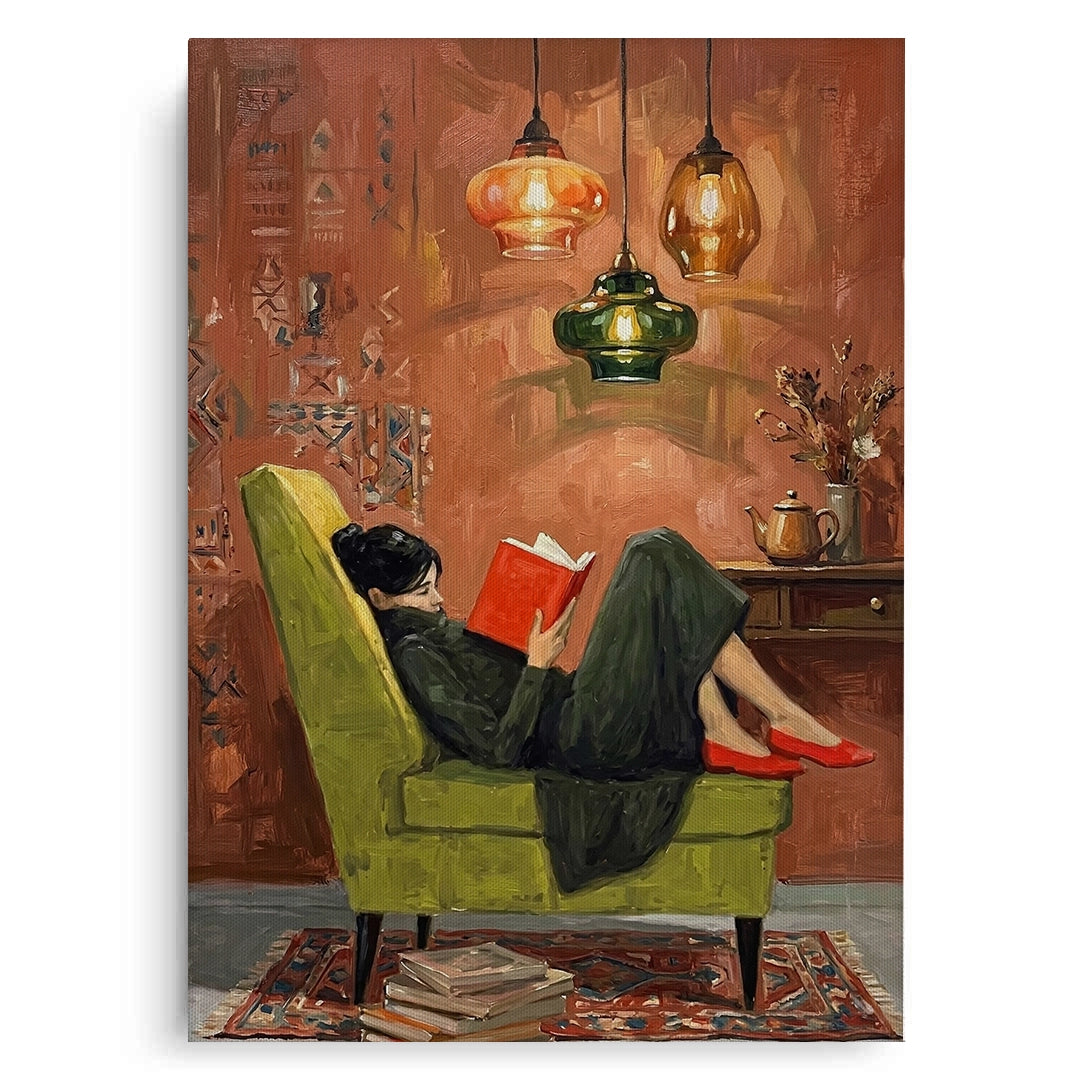 2Cozy Reading Nook - Canvas