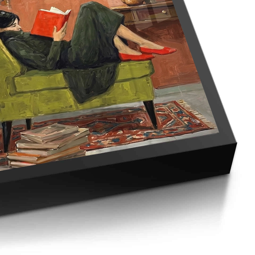 2Cozy Reading Nook - Fine Art
