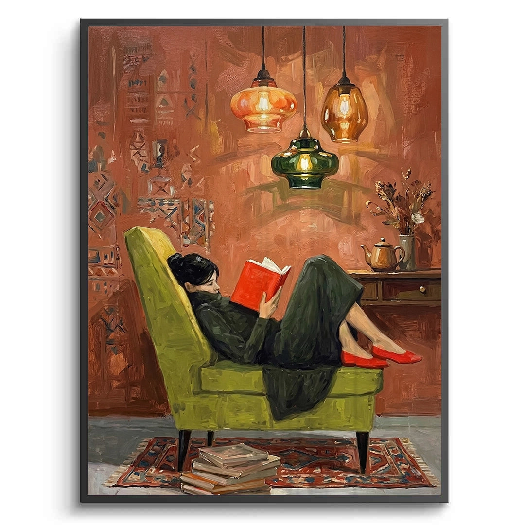 2Cozy Reading Nook - Fine Art