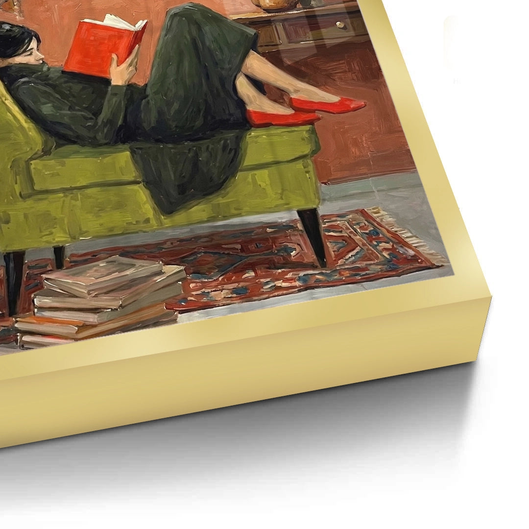2Cozy Reading Nook - Fine Art