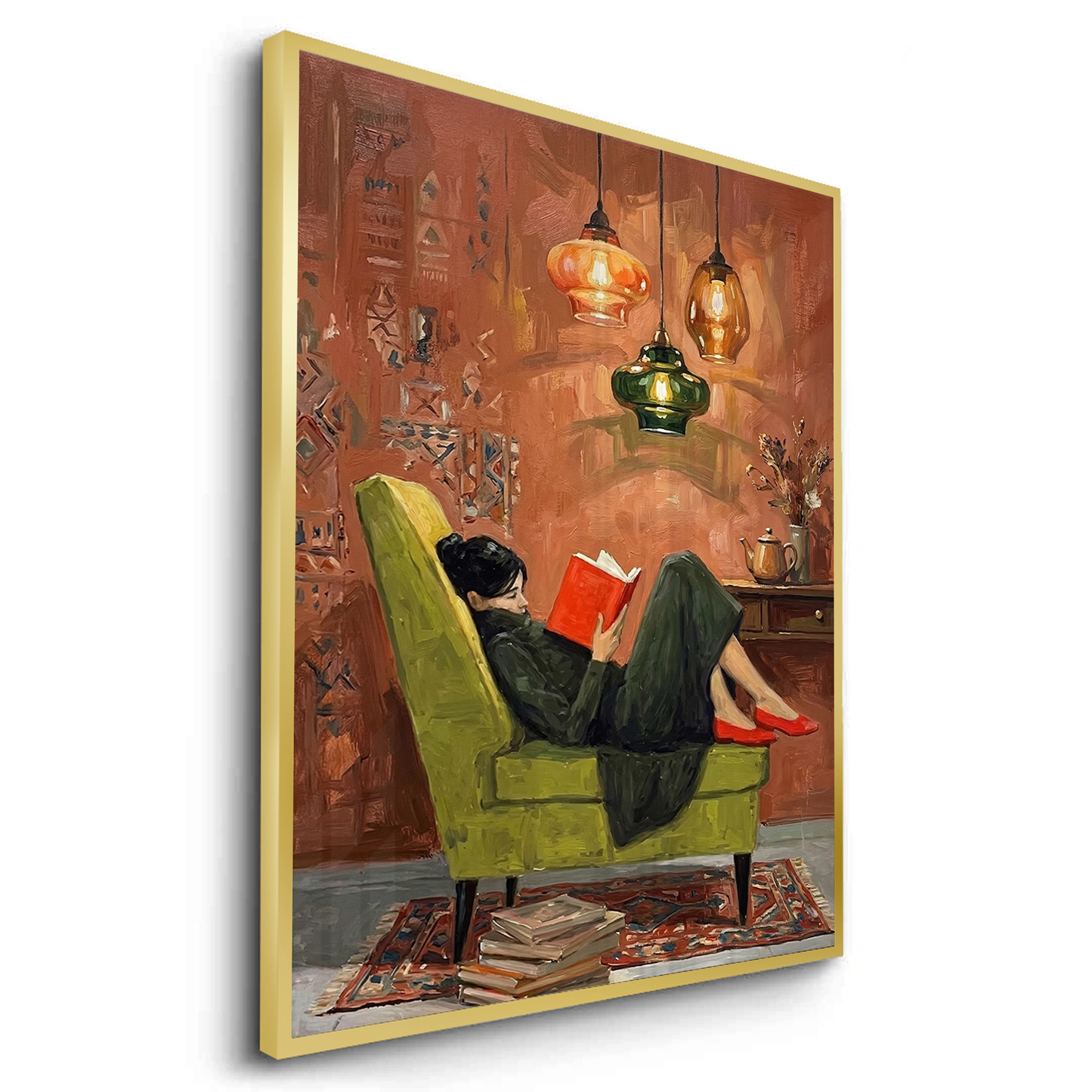 2Cozy Reading Nook - Fine Art
