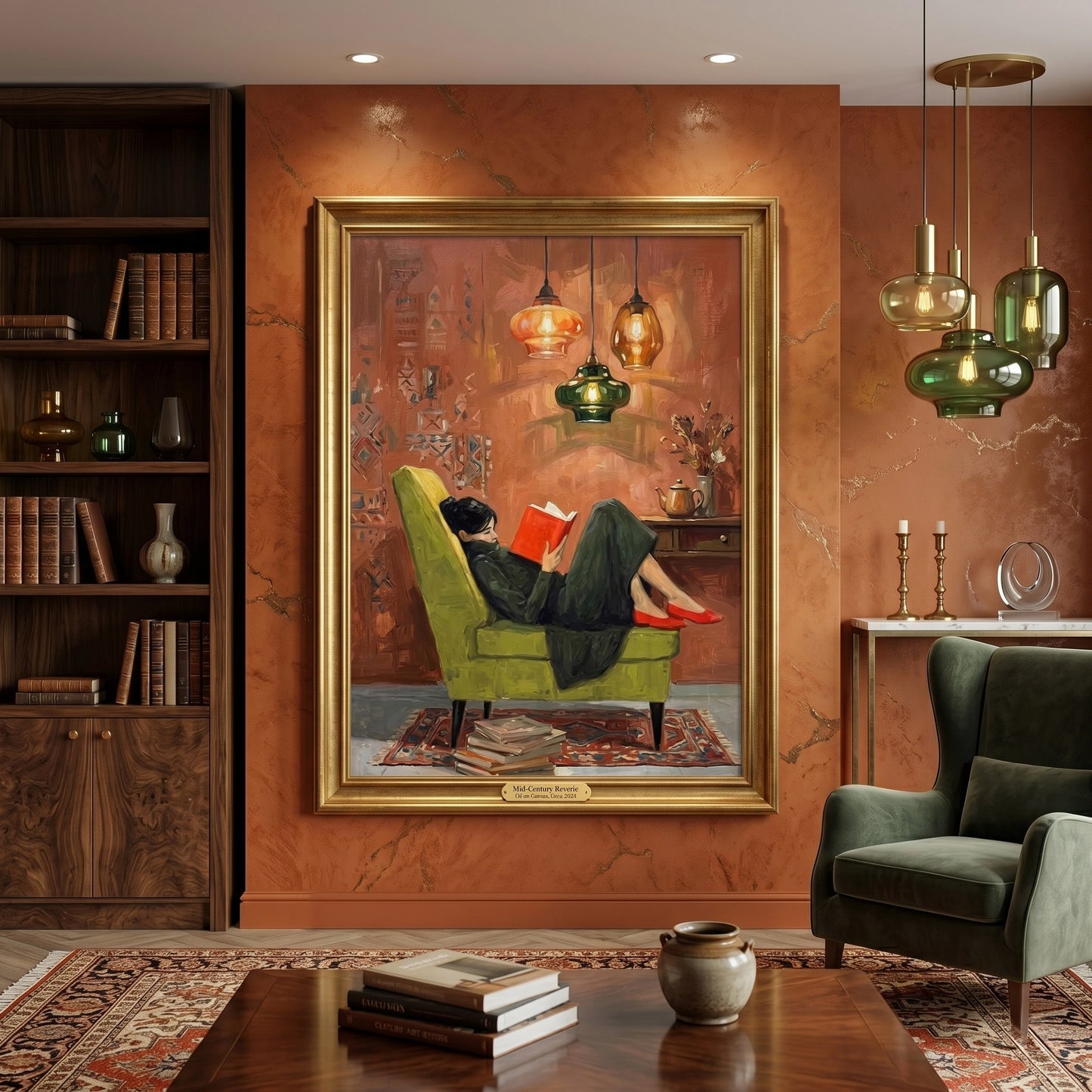 2Cozy Reading Nook - Fine Art