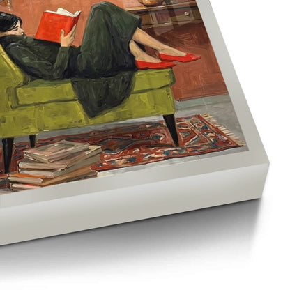 Cozy Reading Nook - Fine Art