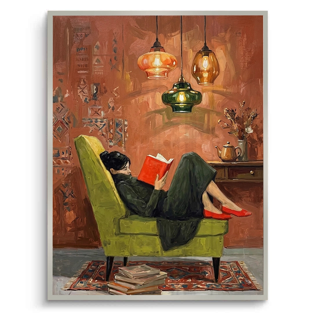 2Cozy Reading Nook - Fine Art