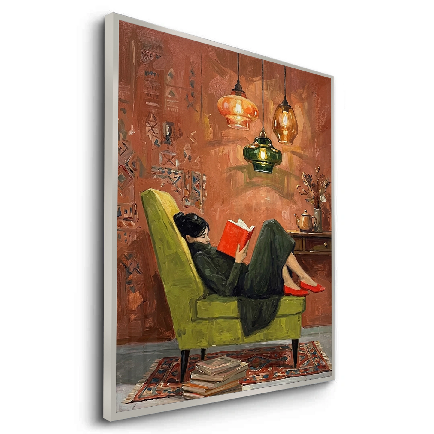 2Cozy Reading Nook - Fine Art