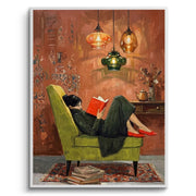 Cozy Reading Nook - Fine Art