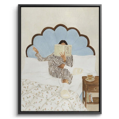 Cozy Reading Nook Art - Canvas