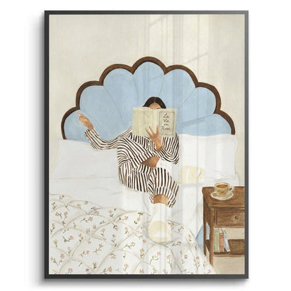 Cozy Reading Nook Art - Fine Art