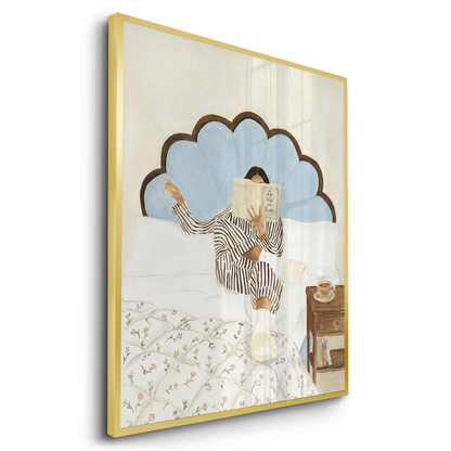 Cozy Reading Nook Art - Fine Art