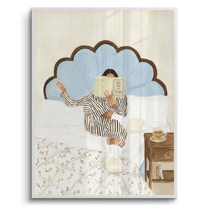 Cozy Reading Nook Art - Fine Art