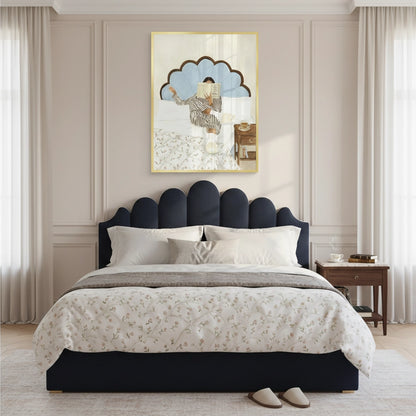 Cozy Reading Nook Art - Fine Art