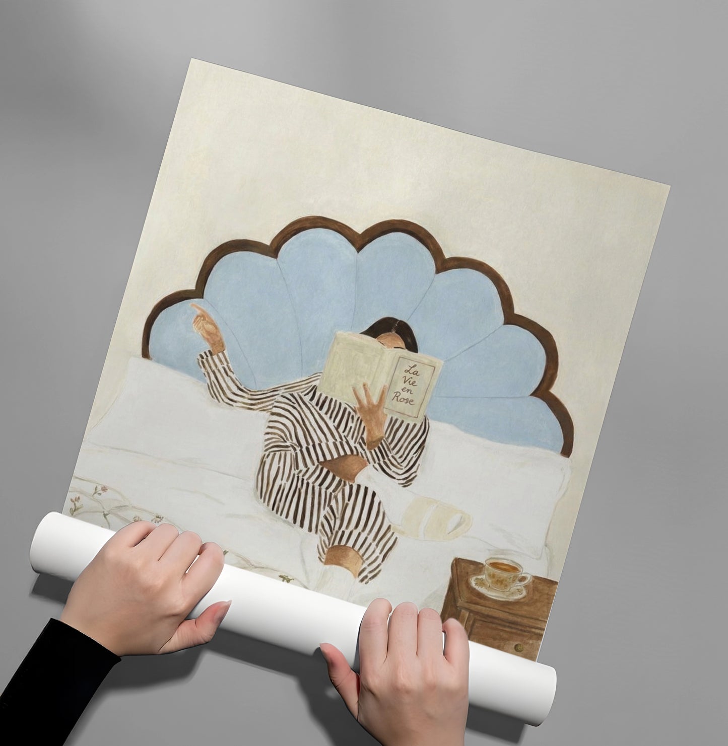 2Cozy Reading Nook Art - Poster