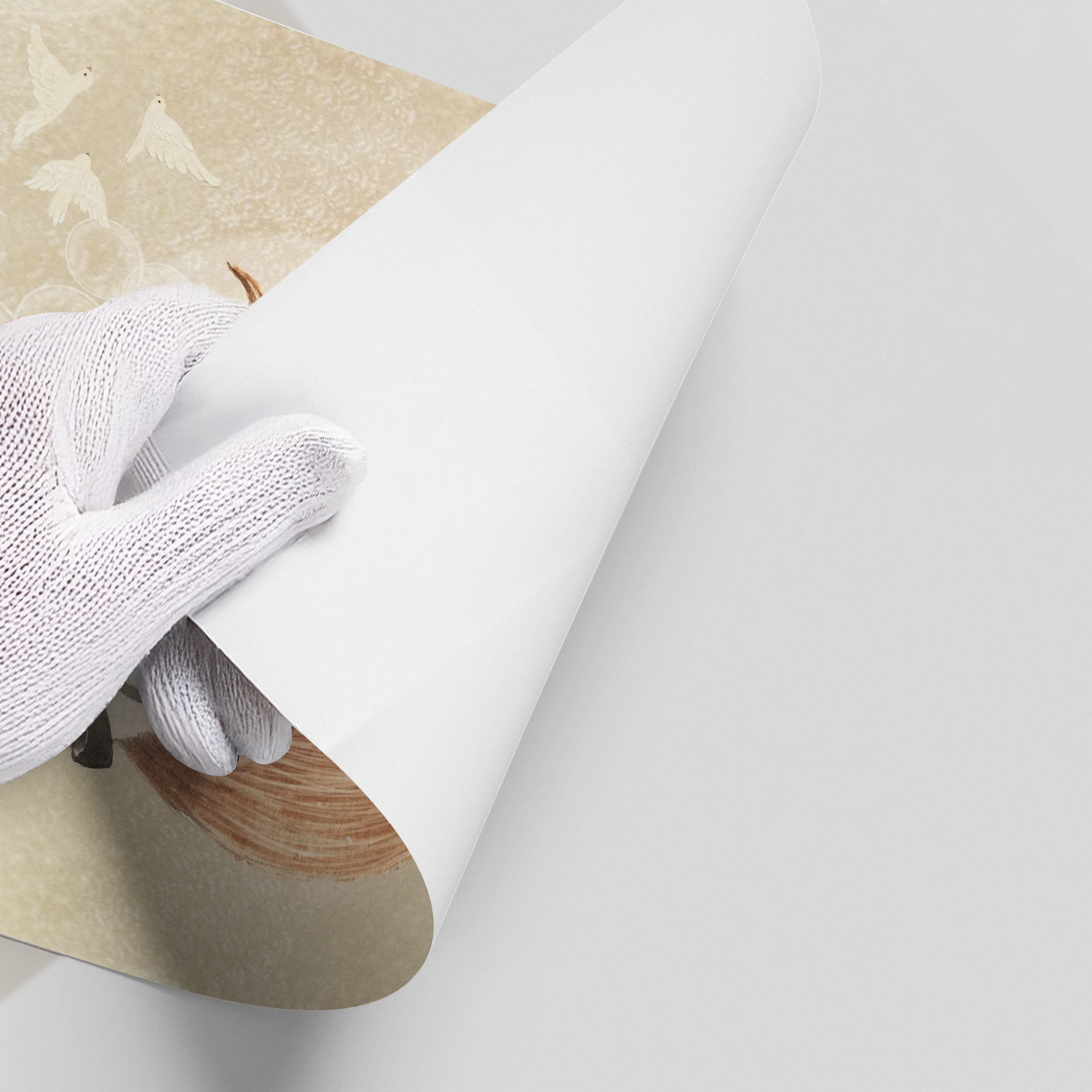 2Cute Child in Rabbit Costume - Poster