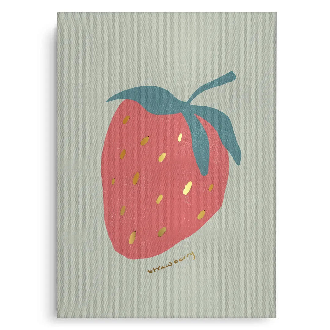 2Cute Strawberry - Canvas