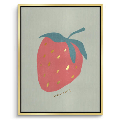 Cute Strawberry - Canvas
