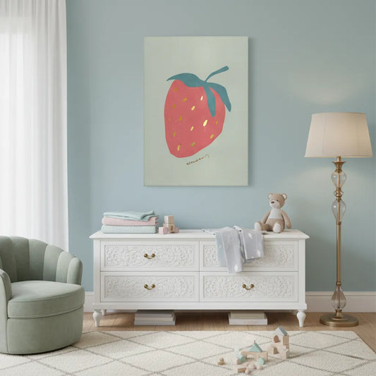 Cute Strawberry - Canvas