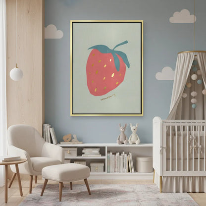Cute Strawberry - Canvas
