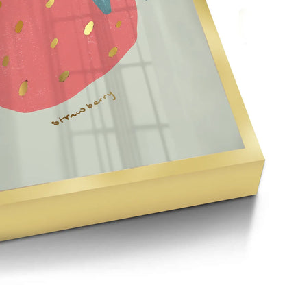 Cute Strawberry - Fine Art