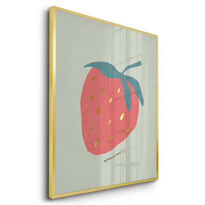 Cute Strawberry - Fine Art