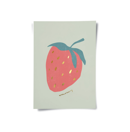 Cute Strawberry - Poster