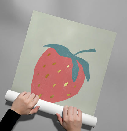 Cute Strawberry - Poster
