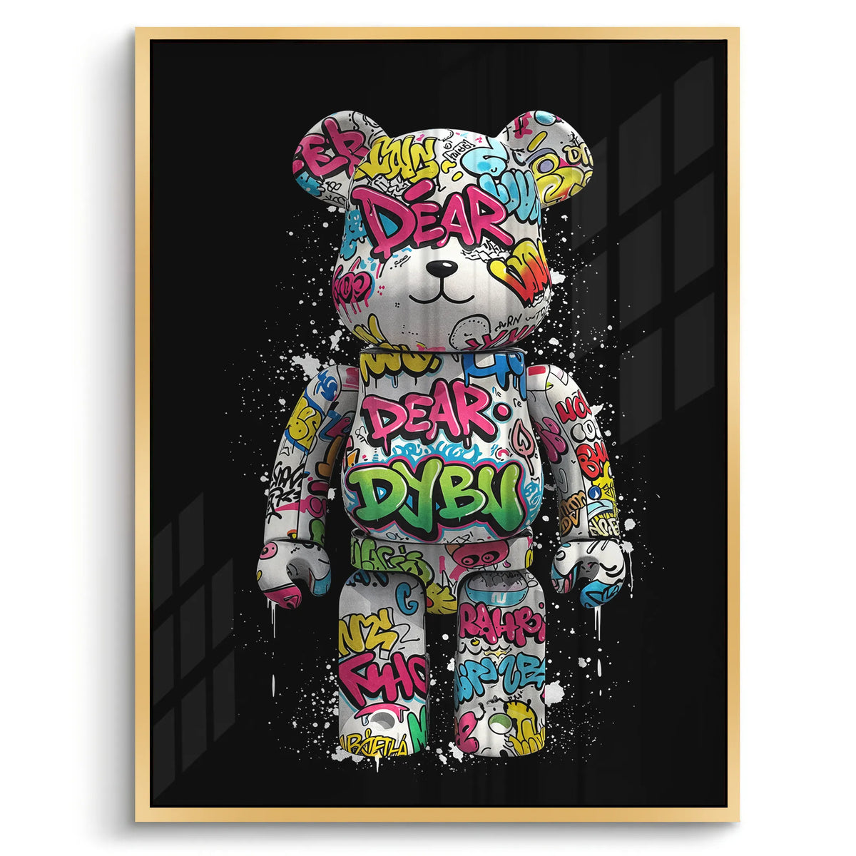 DEAR, DYBU - Acrylic - Jasmineart.ae