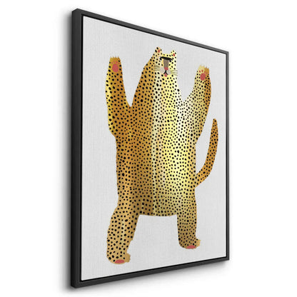 Dancing Leopard - Canvas