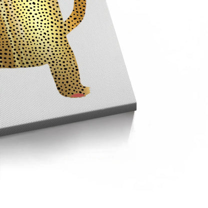 Dancing Leopard - Canvas