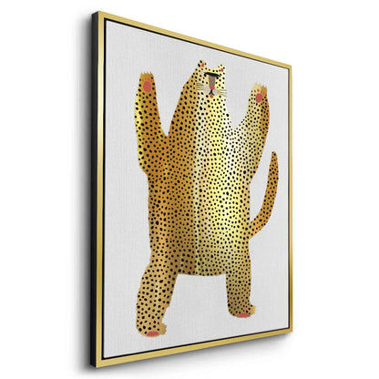 Dancing Leopard - Canvas