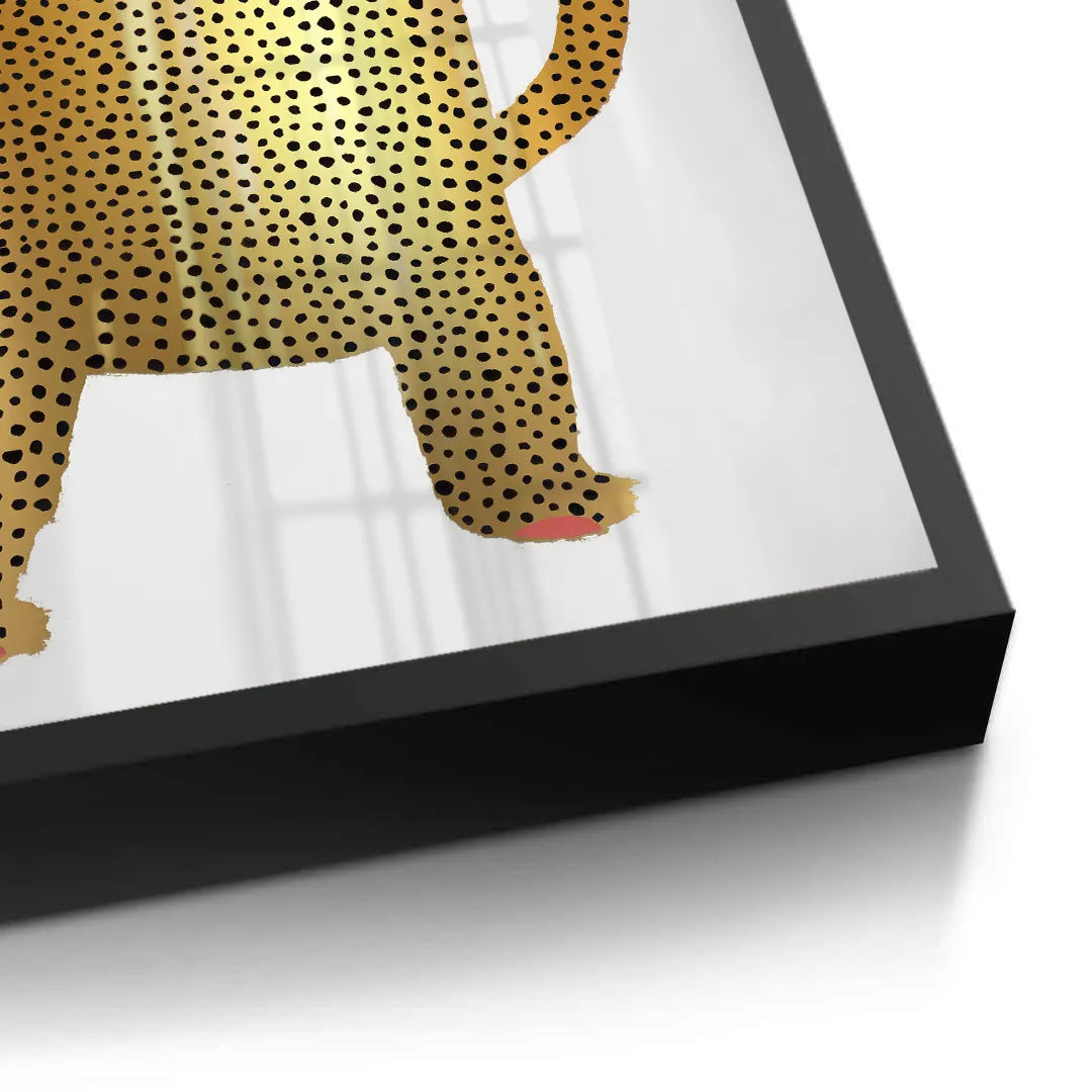 2Dancing Leopard - Fine Art