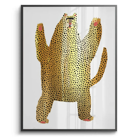 Dancing Leopard - Fine Art
