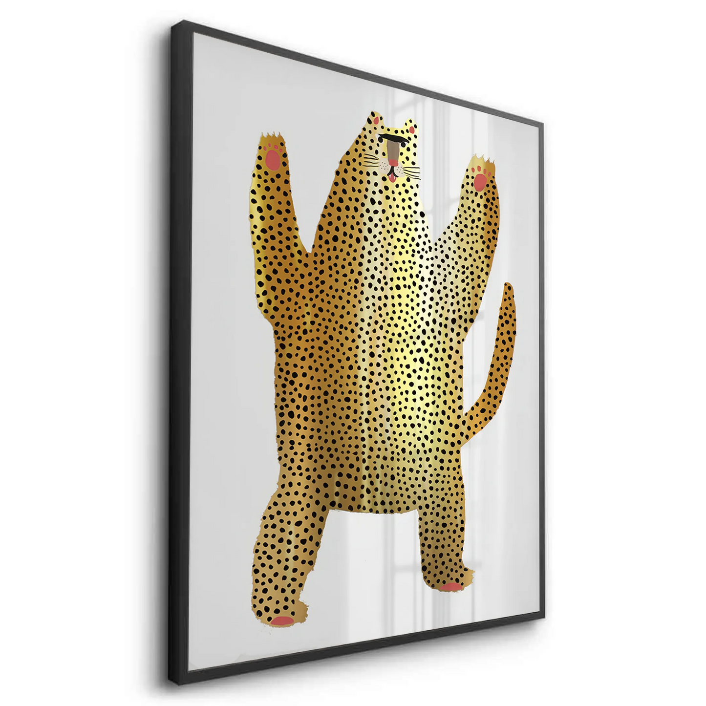 2Dancing Leopard - Fine Art