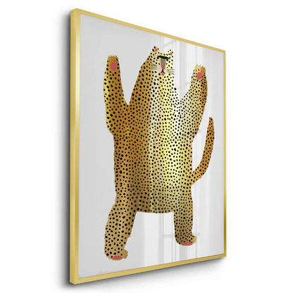Dancing Leopard - Fine Art