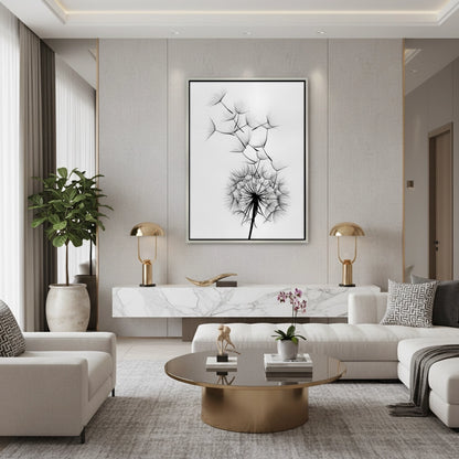 Dandelion Fluff - Canvas