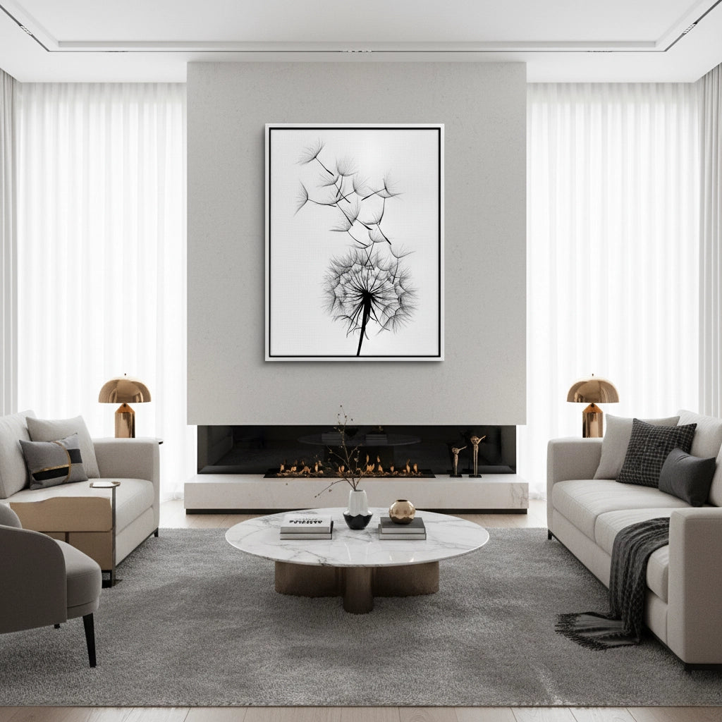 2Dandelion Fluff - Canvas