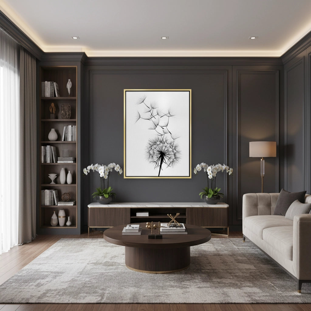 2Dandelion Fluff - Canvas